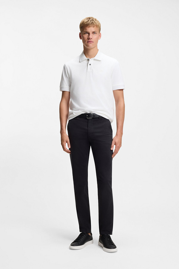 ΜΠΛΟΥΖΑ POLO BOSS - 100 ΛΕΥΚΟ